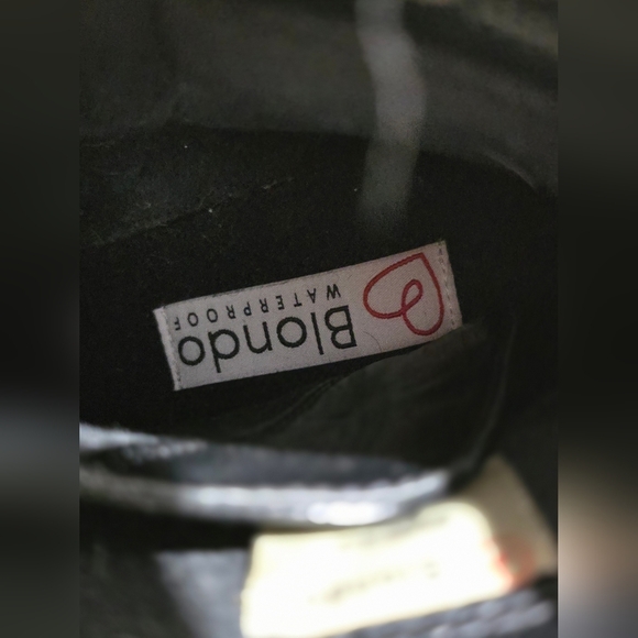 BLONDO WATERPROOF LADIES BLACK BOOTS SIZE 6.5 - Picture 2 of 7